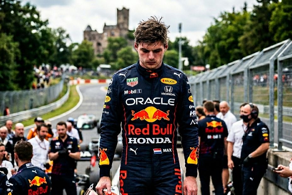 Verstappen gana en el “Infierno Verde”… y lo pierde horas después