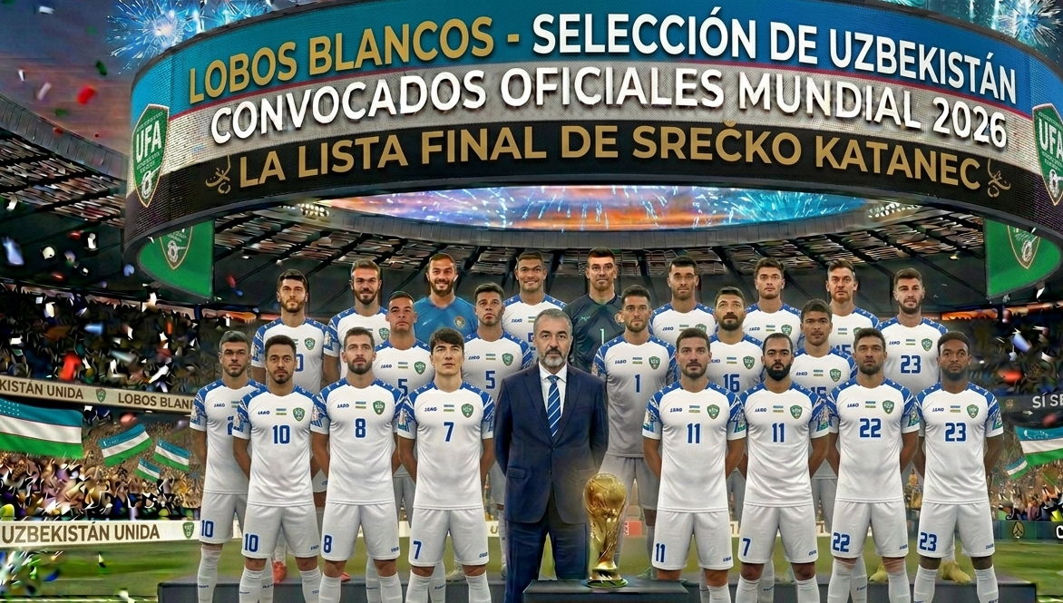 Convocados de Uzbekistán: Lista de jugadores para la Copa Mundial